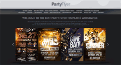 Desktop Screenshot of partyflyer.com